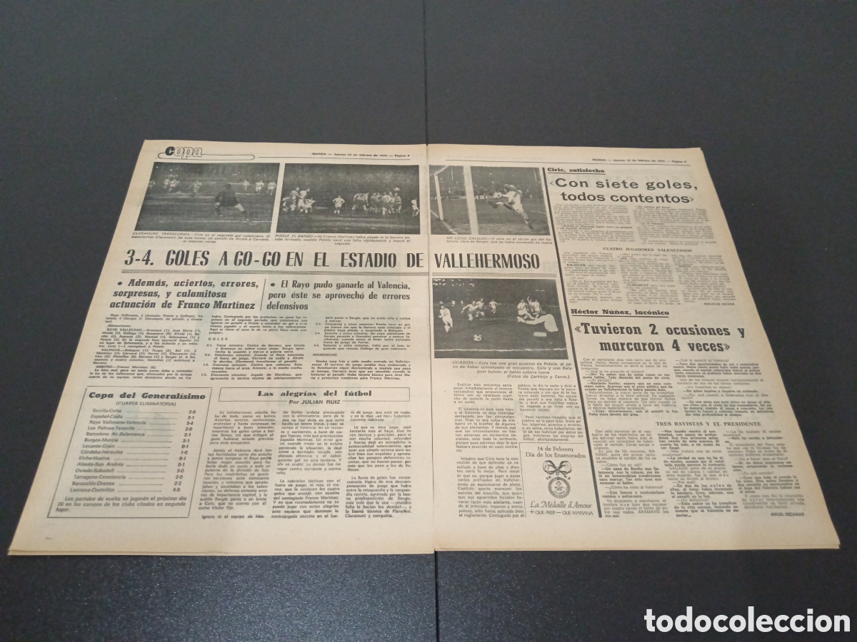Coleccionismo deportivo: MARCA 13/02/1975 - Foto 3