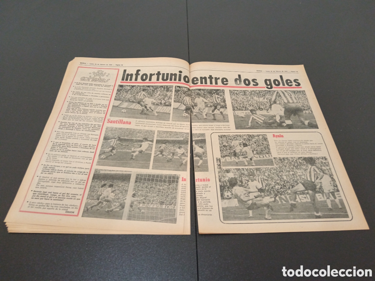 Coleccionismo deportivo: MARCA 24/02/1975 - Foto 9