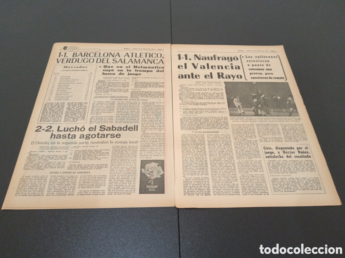 Coleccionismo deportivo: MARCA 27/02/1975 - Foto 3