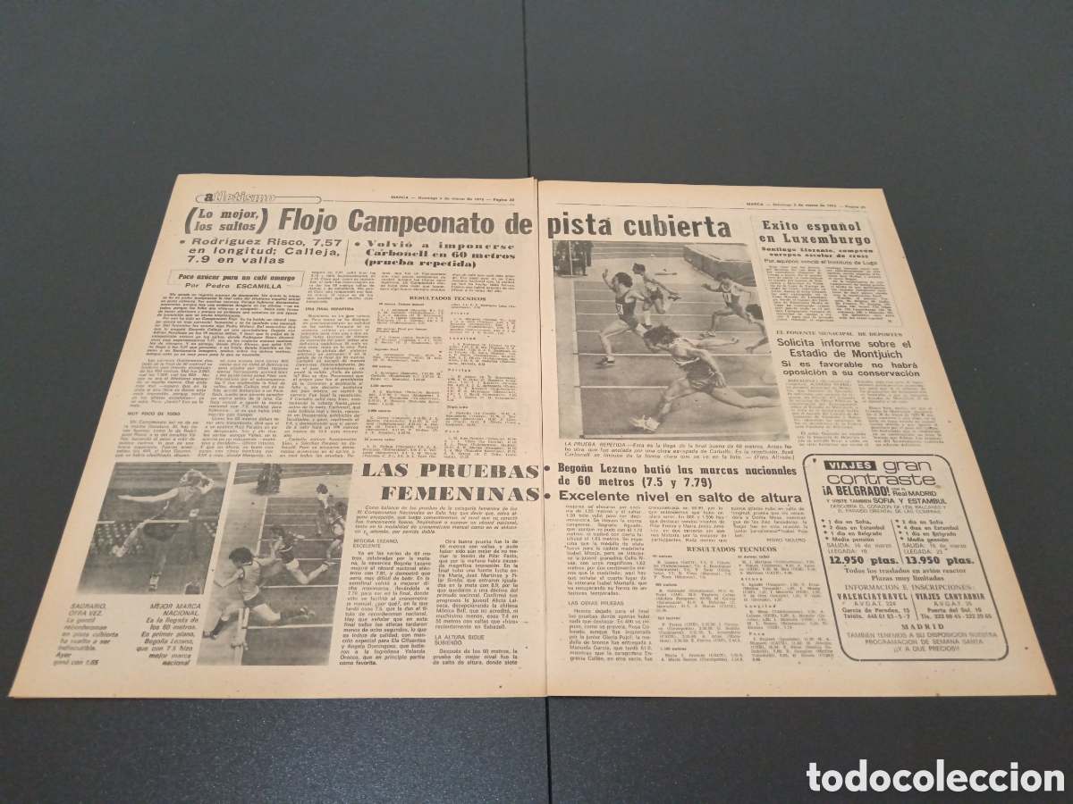 Coleccionismo deportivo: MARCA 02/03/1975 - Foto 3
