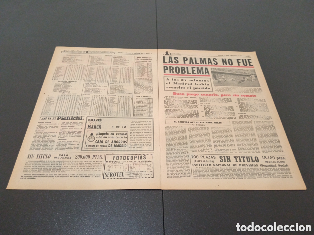 Coleccionismo deportivo: MARCA 03/03/1975 - Foto 2