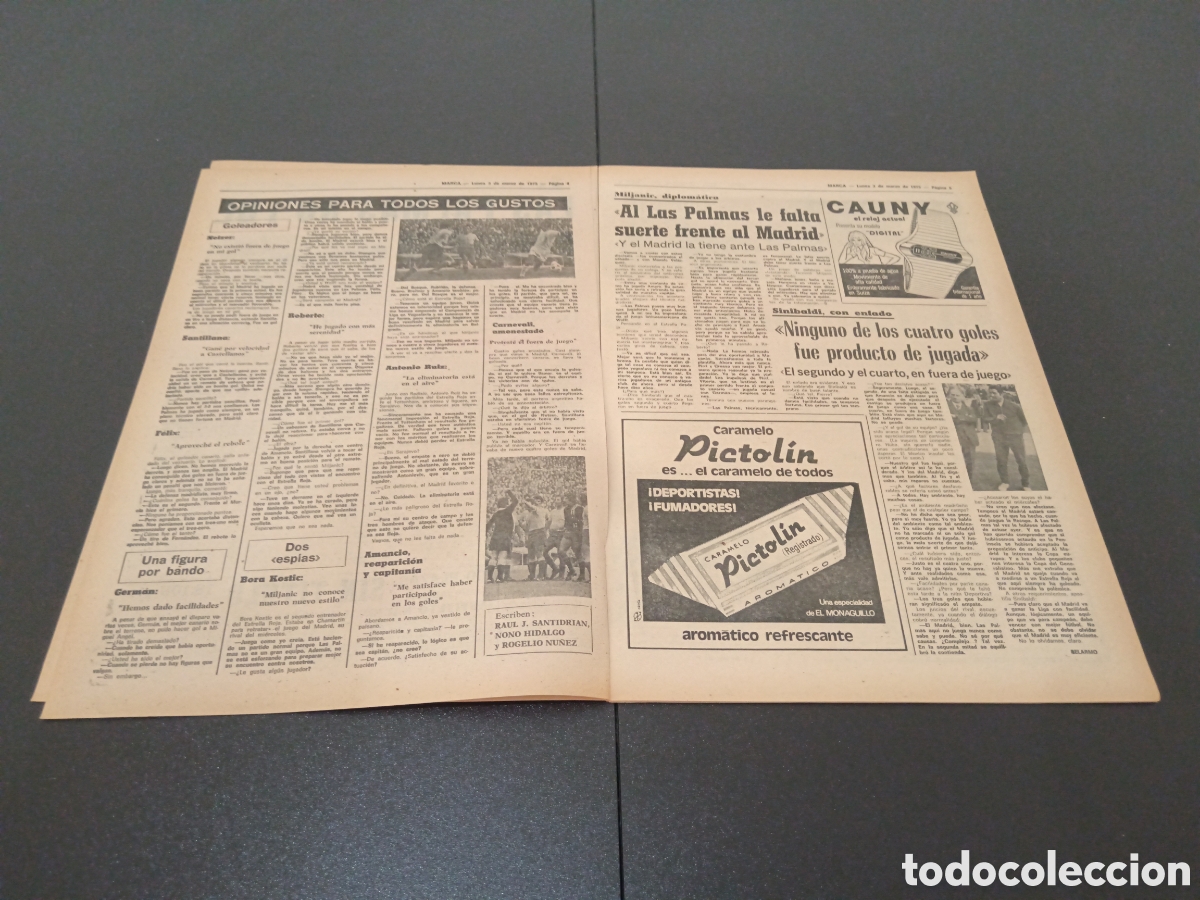 Coleccionismo deportivo: MARCA 03/03/1975 - Foto 3