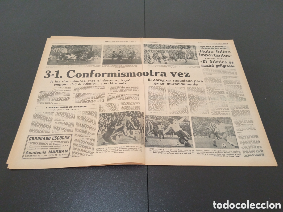 Coleccionismo deportivo: MARCA 03/03/1975 - Foto 4