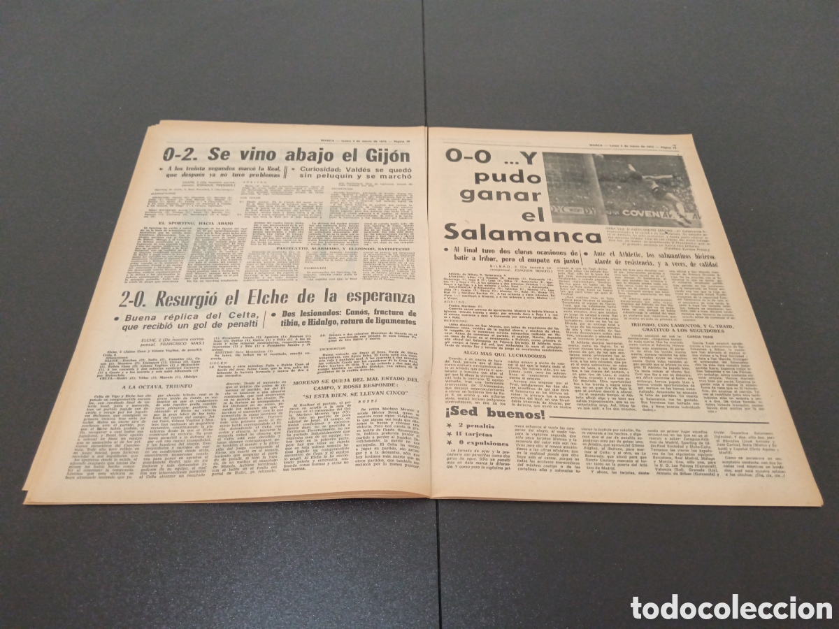 Coleccionismo deportivo: MARCA 03/03/1975 - Foto 6