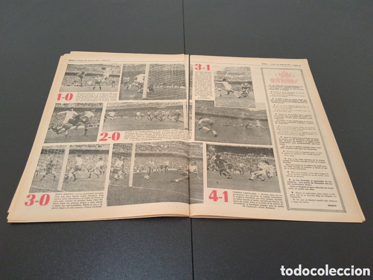 Coleccionismo deportivo: MARCA 03/03/1975 - Foto 10
