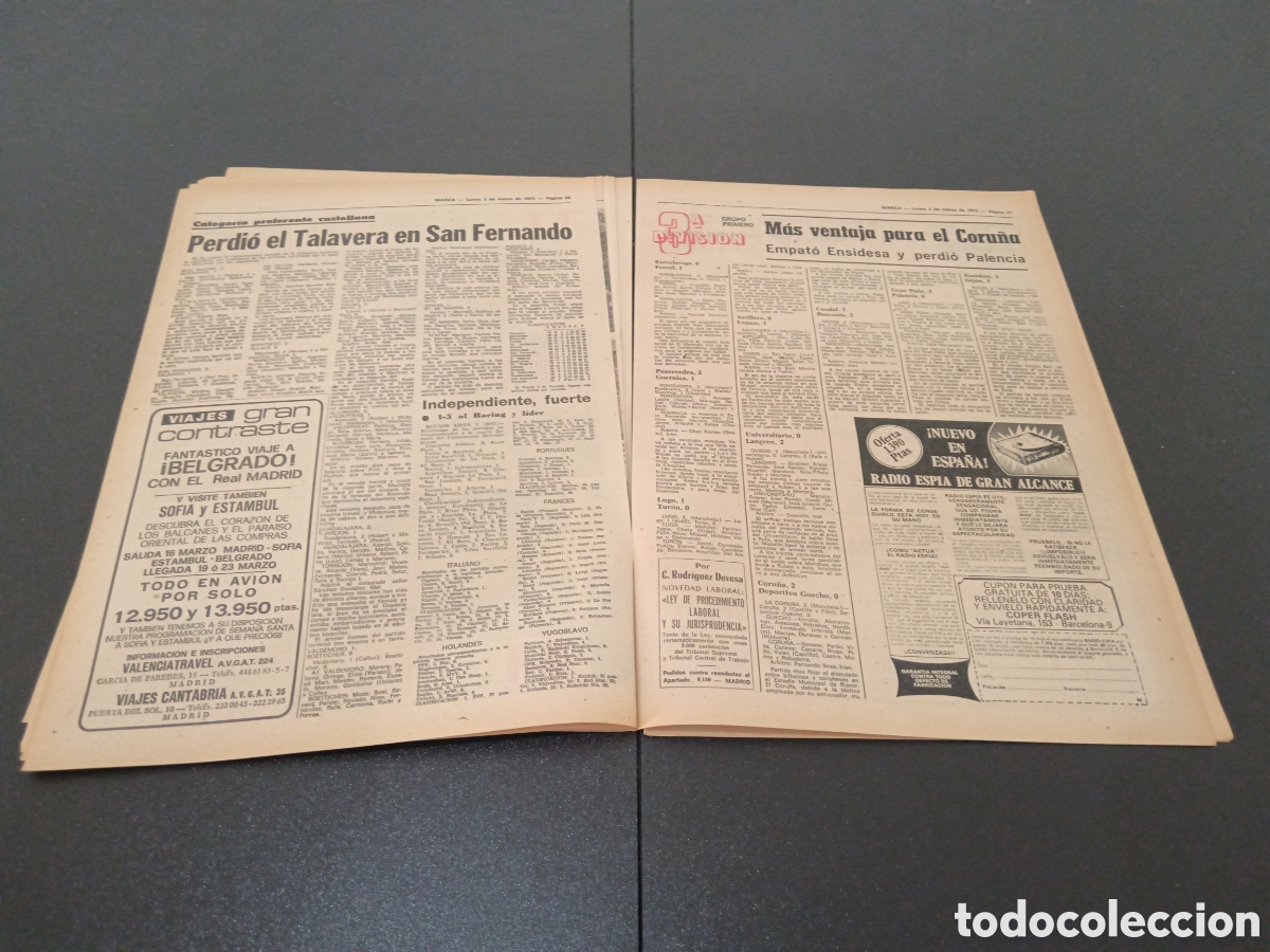 Coleccionismo deportivo: MARCA 03/03/1975 - Foto 11