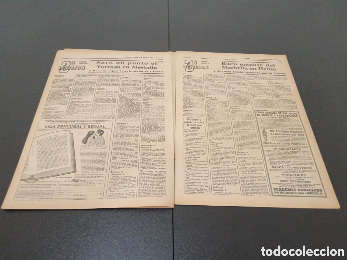 Coleccionismo deportivo: MARCA 03/03/1975 - Foto 13