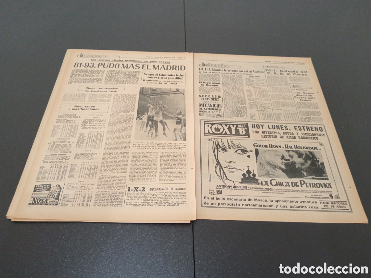 Coleccionismo deportivo: MARCA 03/03/1975 - Foto 16