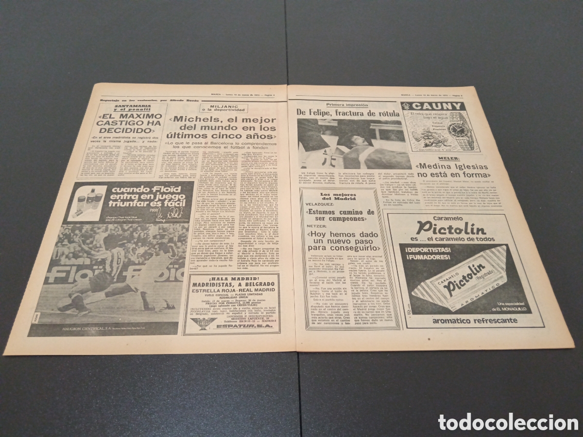 Coleccionismo deportivo: MARCA 10/03/1975 - Foto 3