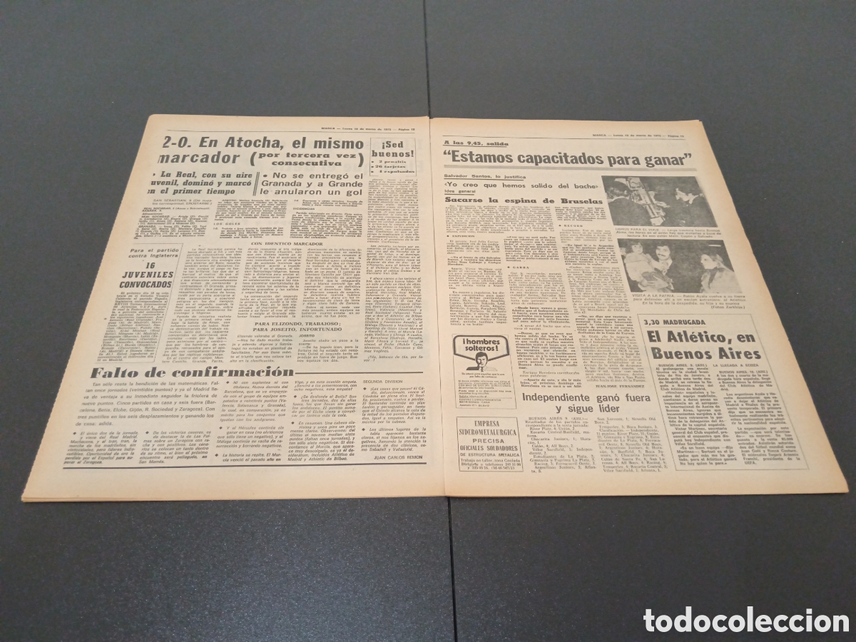 Coleccionismo deportivo: MARCA 10/03/1975 - Foto 7