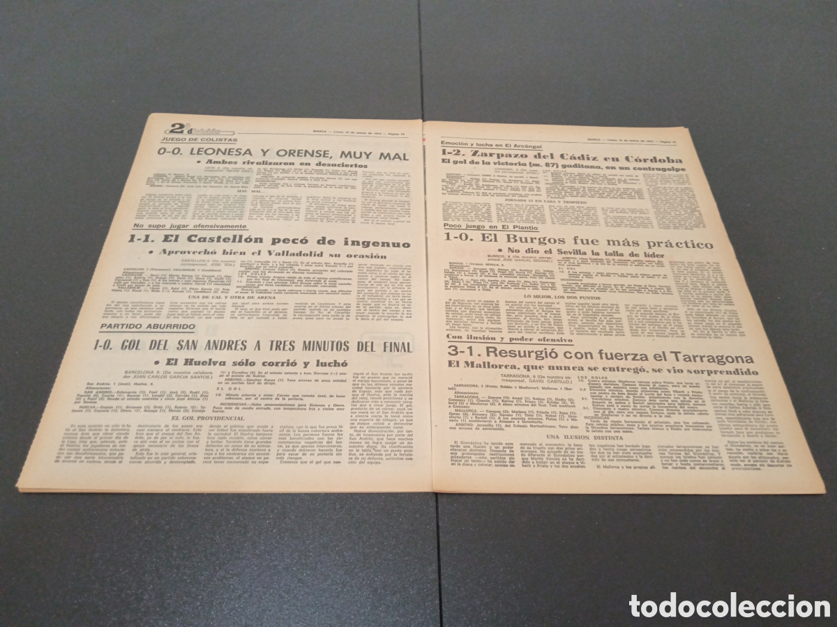 Coleccionismo deportivo: MARCA 10/03/1975 - Foto 8