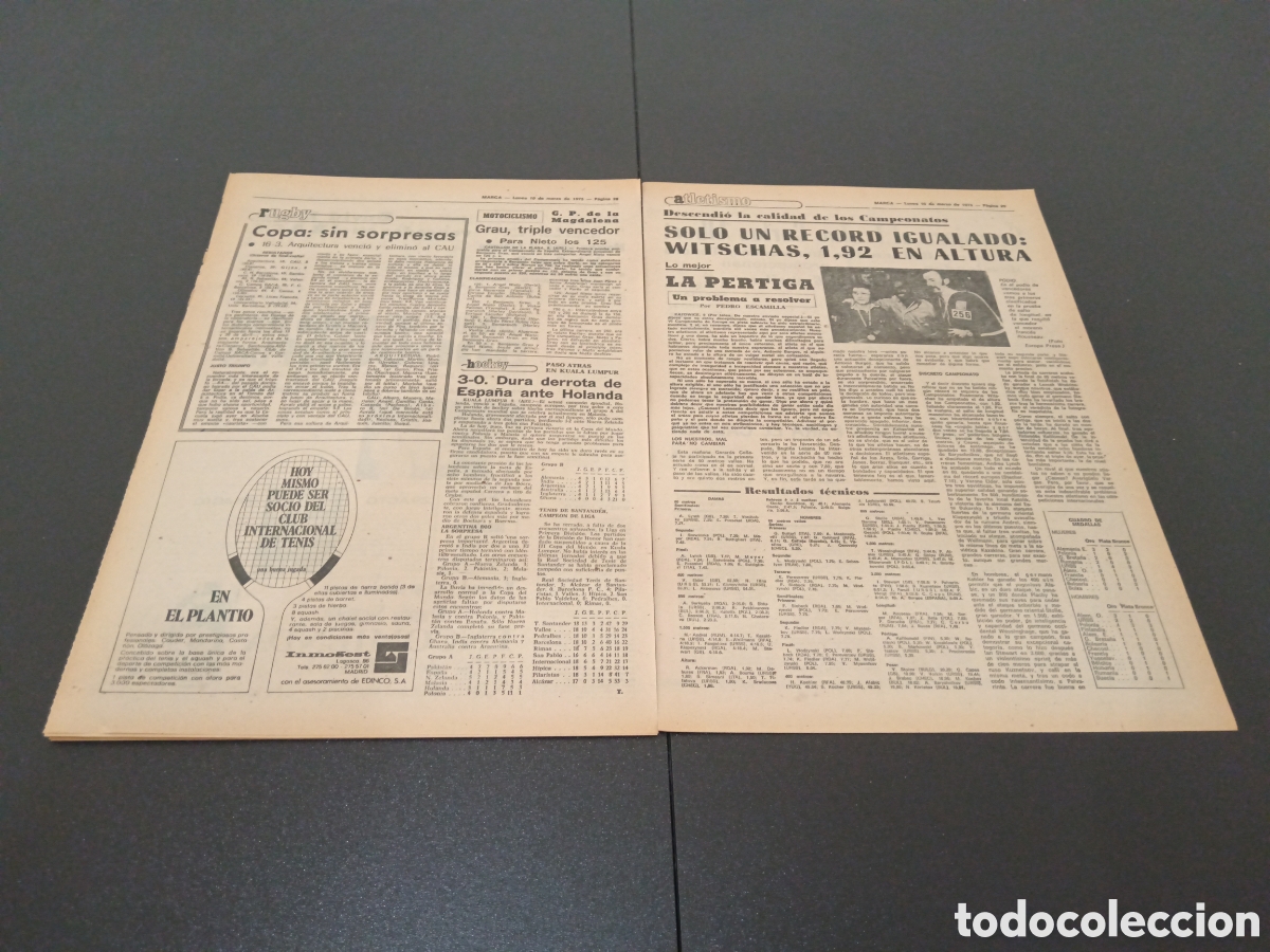 Coleccionismo deportivo: MARCA 10/03/1975 - Foto 15