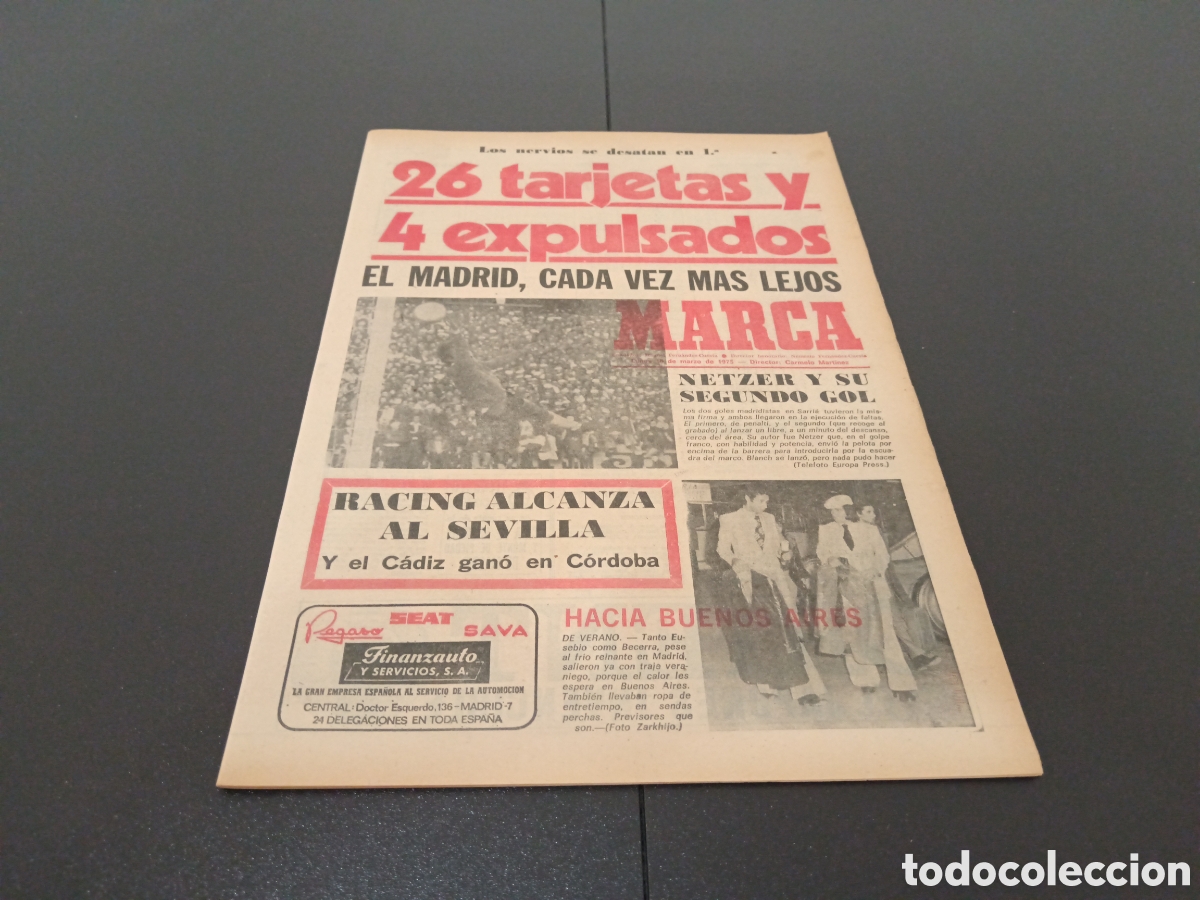 Coleccionismo deportivo: MARCA 10/03/1975 - Foto 1