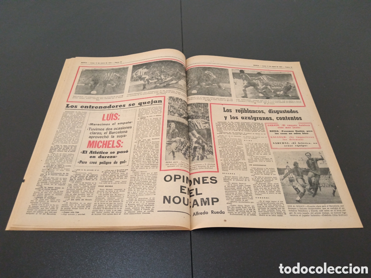 Coleccionismo deportivo: MARCA 17/03/1975 - Foto 10