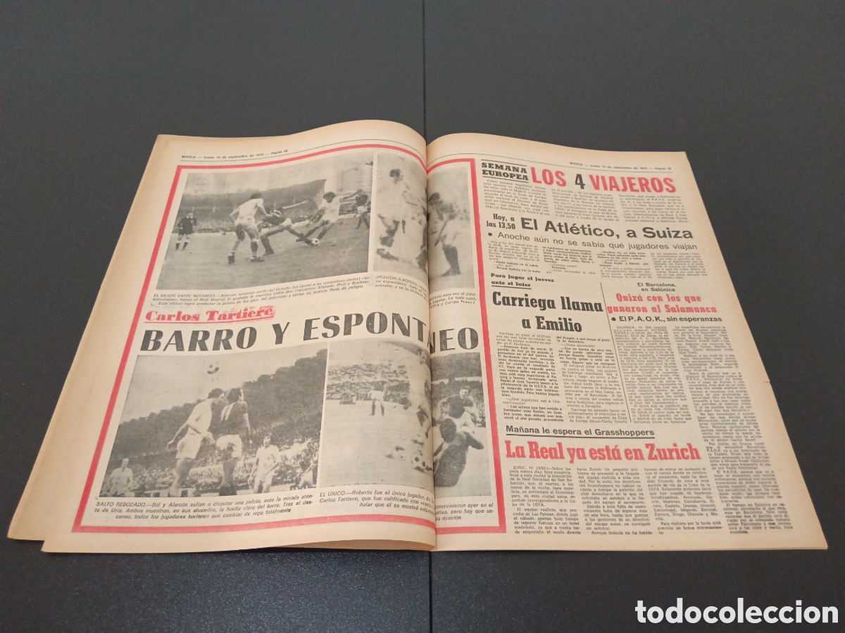 Coleccionismo deportivo: MARCA 15/09/1975 - Foto 10
