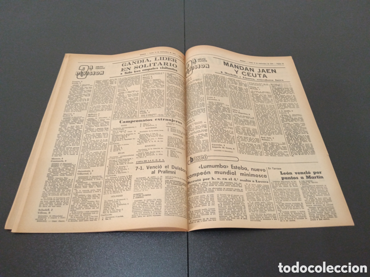 Coleccionismo deportivo: MARCA 15/09/1975 - Foto 13