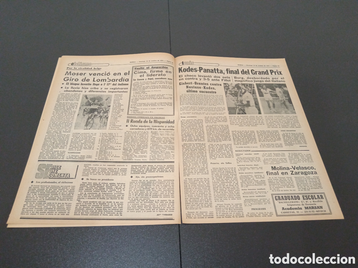 Coleccionismo deportivo: MARCA 12 /10/1975 - Foto 4