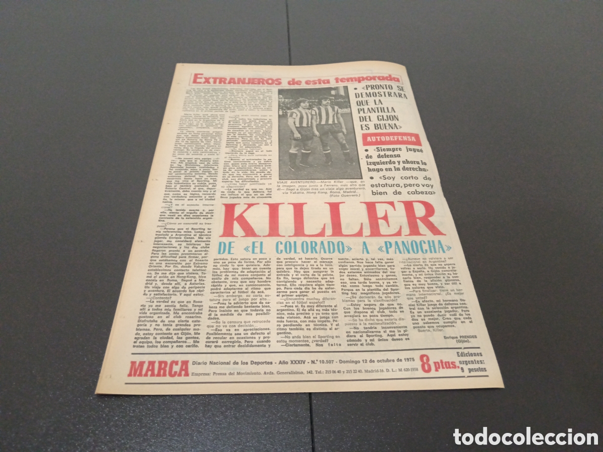 Coleccionismo deportivo: MARCA 12 /10/1975 - Foto 7