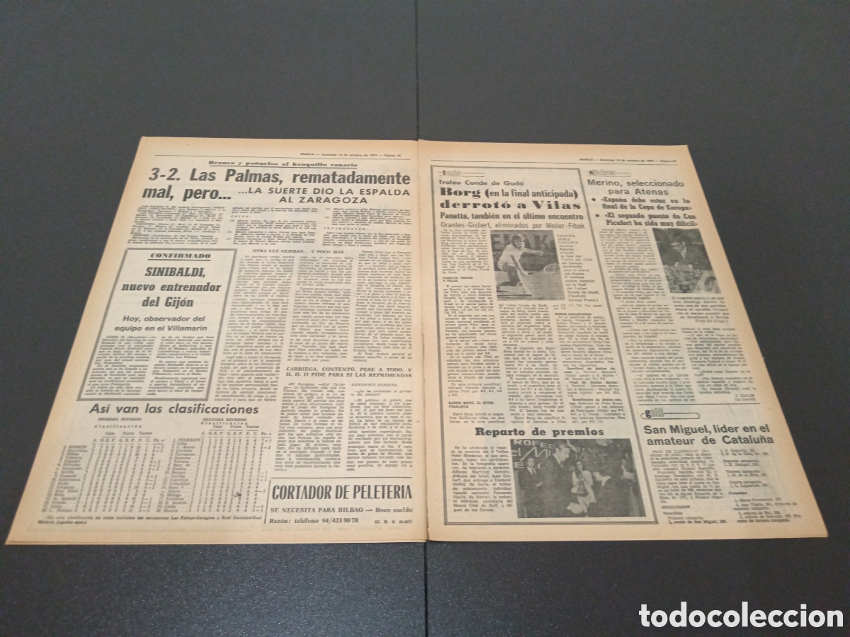 Coleccionismo deportivo: MARCA 19/10/1975 - Foto 4