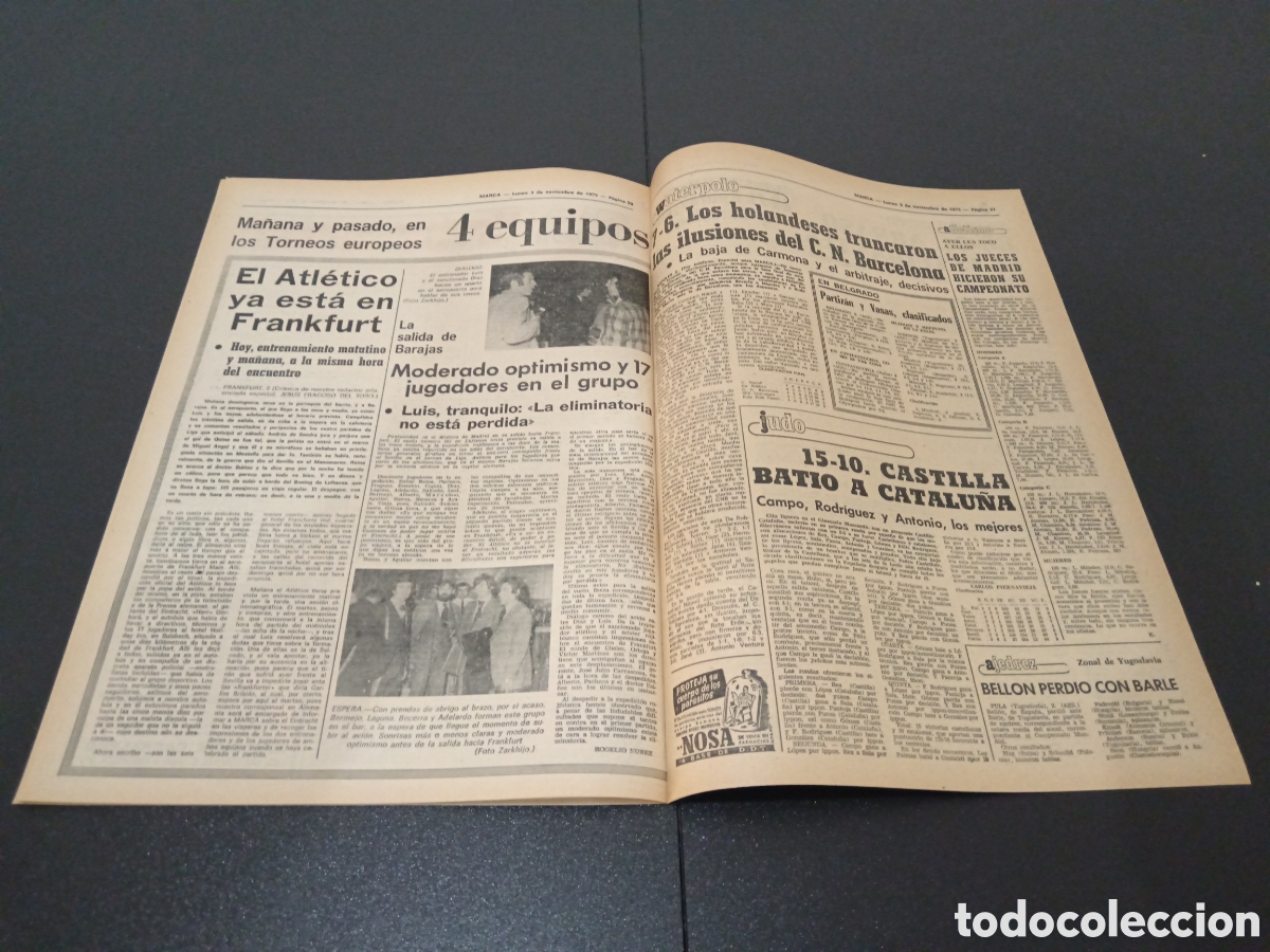 Coleccionismo deportivo: MARCA 03/11/1975 - Foto 11