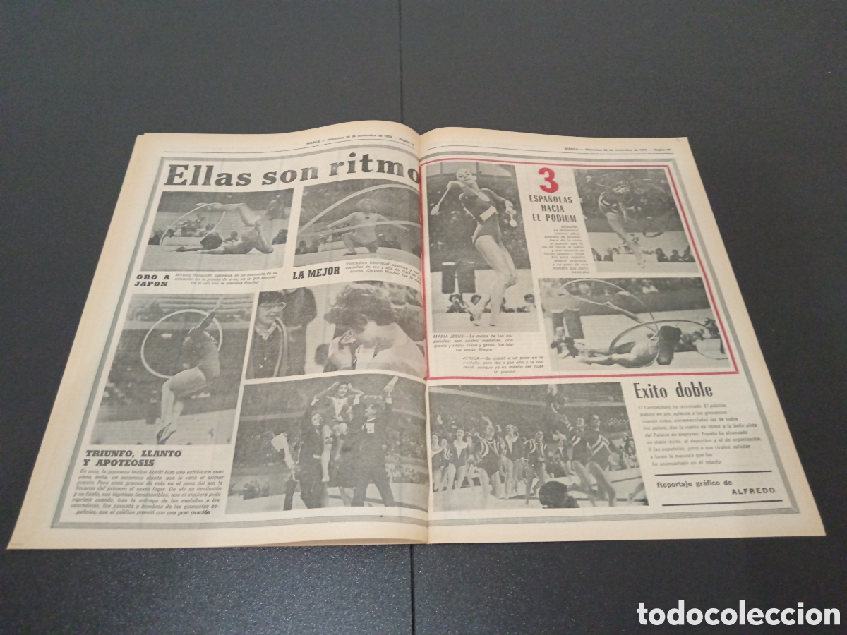 Coleccionismo deportivo: MARCA 26/11/1975 - Foto 5