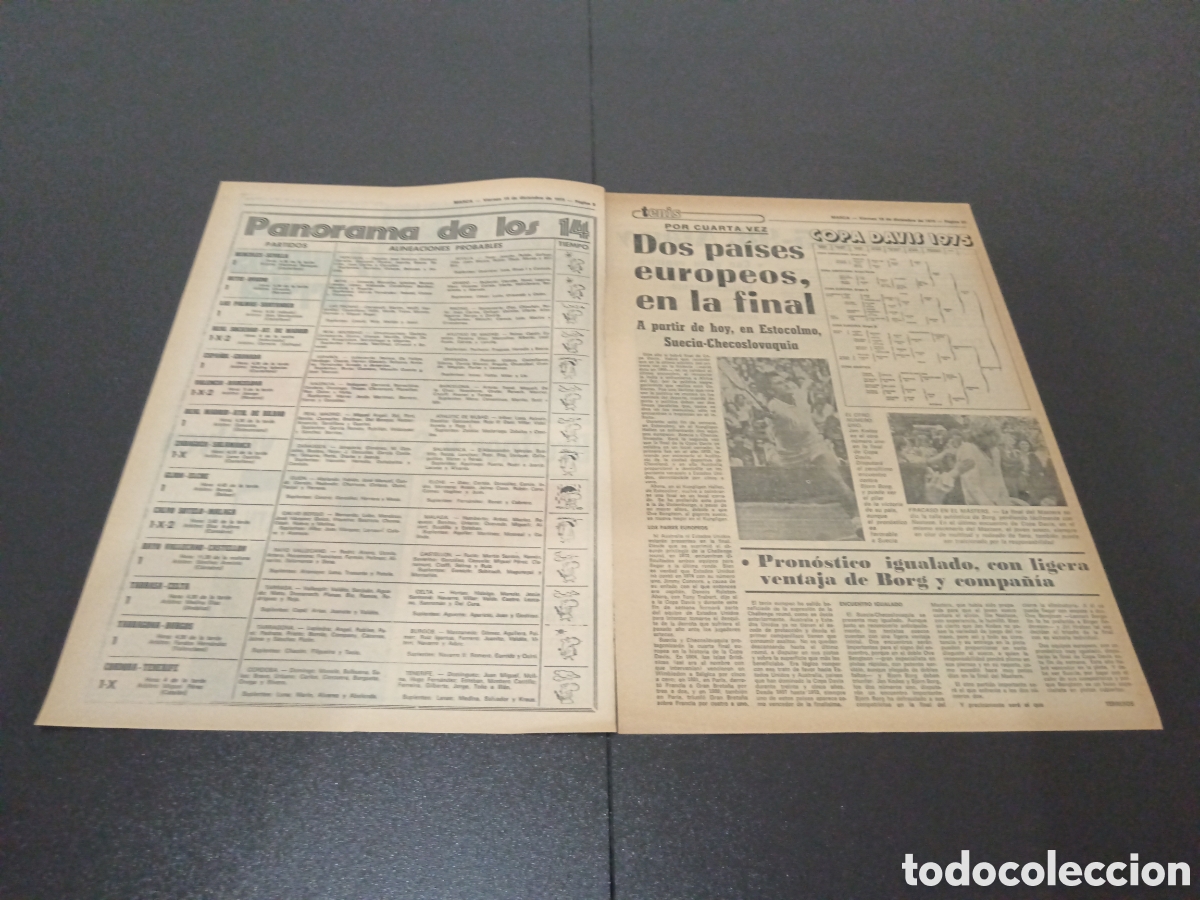 Coleccionismo deportivo: MARCA 19/12/1975 - Foto 2