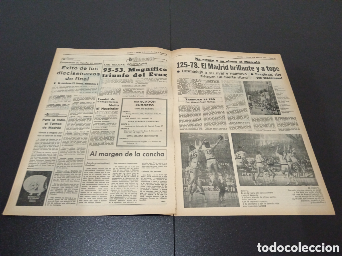 Coleccionismo deportivo: MARCA 09/01/1976 - Foto 4