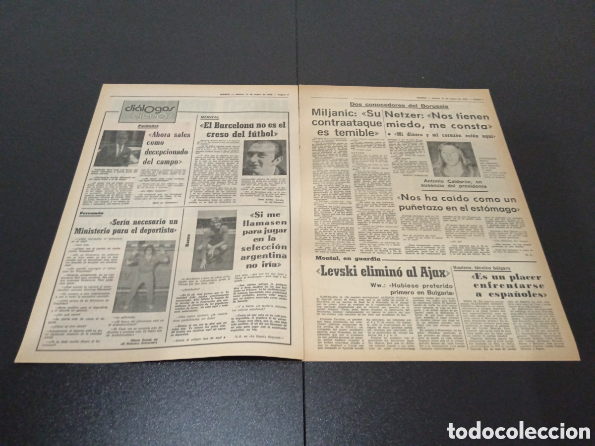 Coleccionismo deportivo: MARCA 15/01/1976 - Foto 2