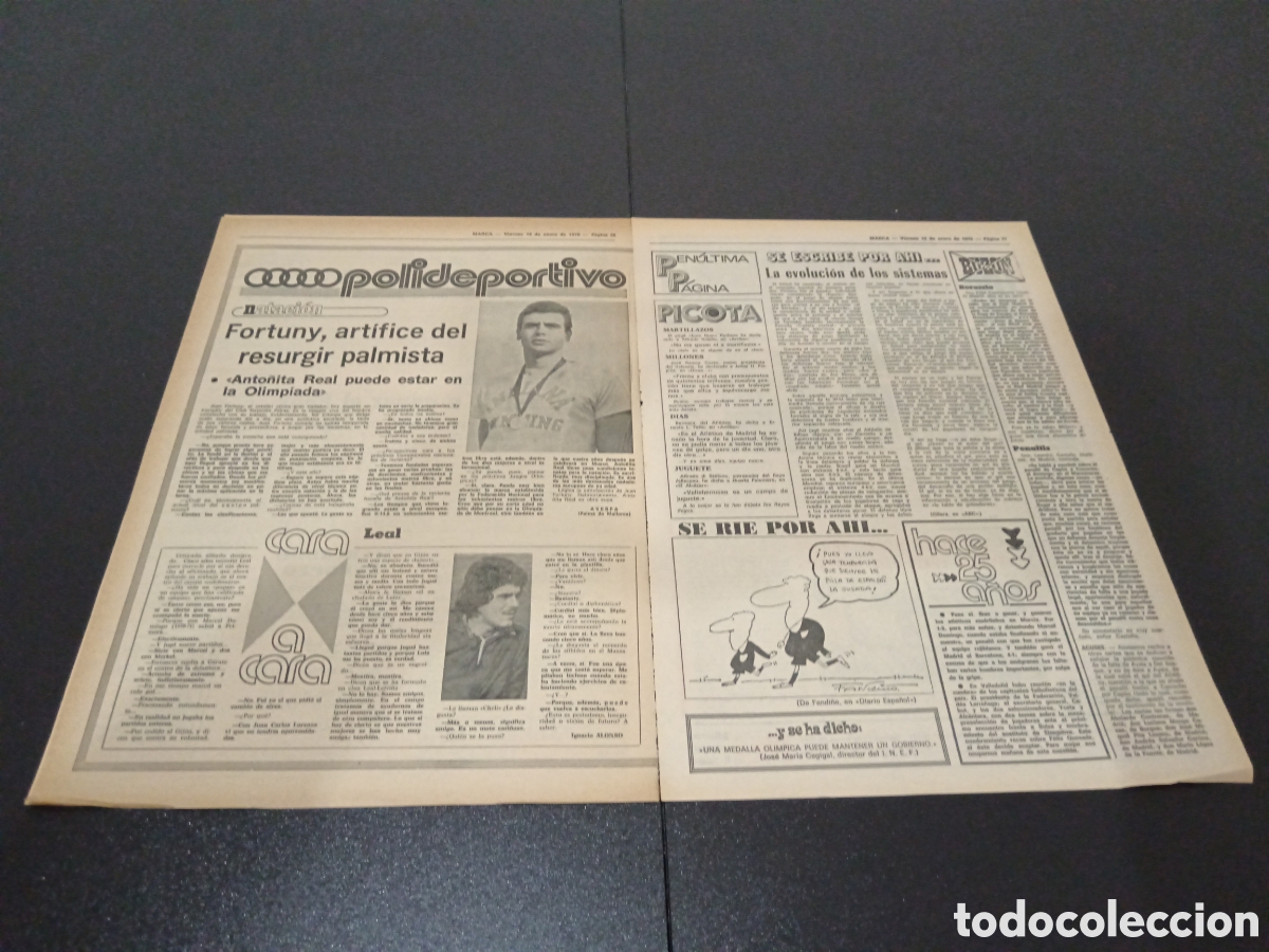Coleccionismo deportivo: MARCA 16/01/1976 - Foto 3