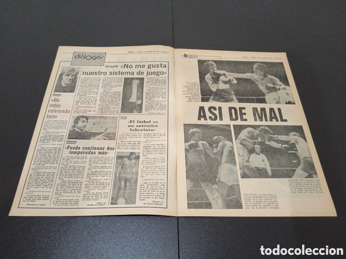 Coleccionismo deportivo: MARCA 31/01/1976 - Foto 2