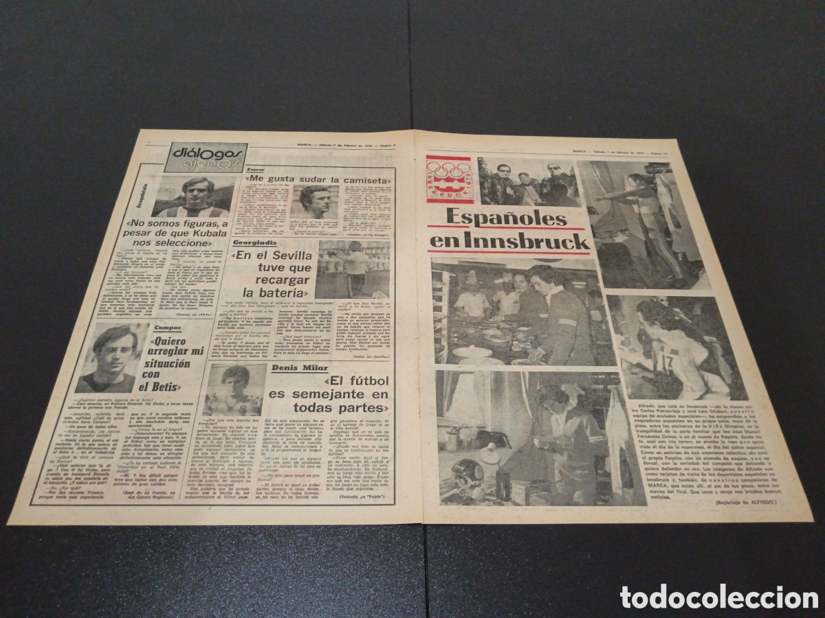 Coleccionismo deportivo: MARCA 07/02/1976 - Foto 2