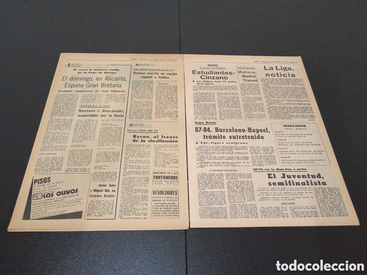 Coleccionismo deportivo: MARCA 11/02/1976 - Foto 5