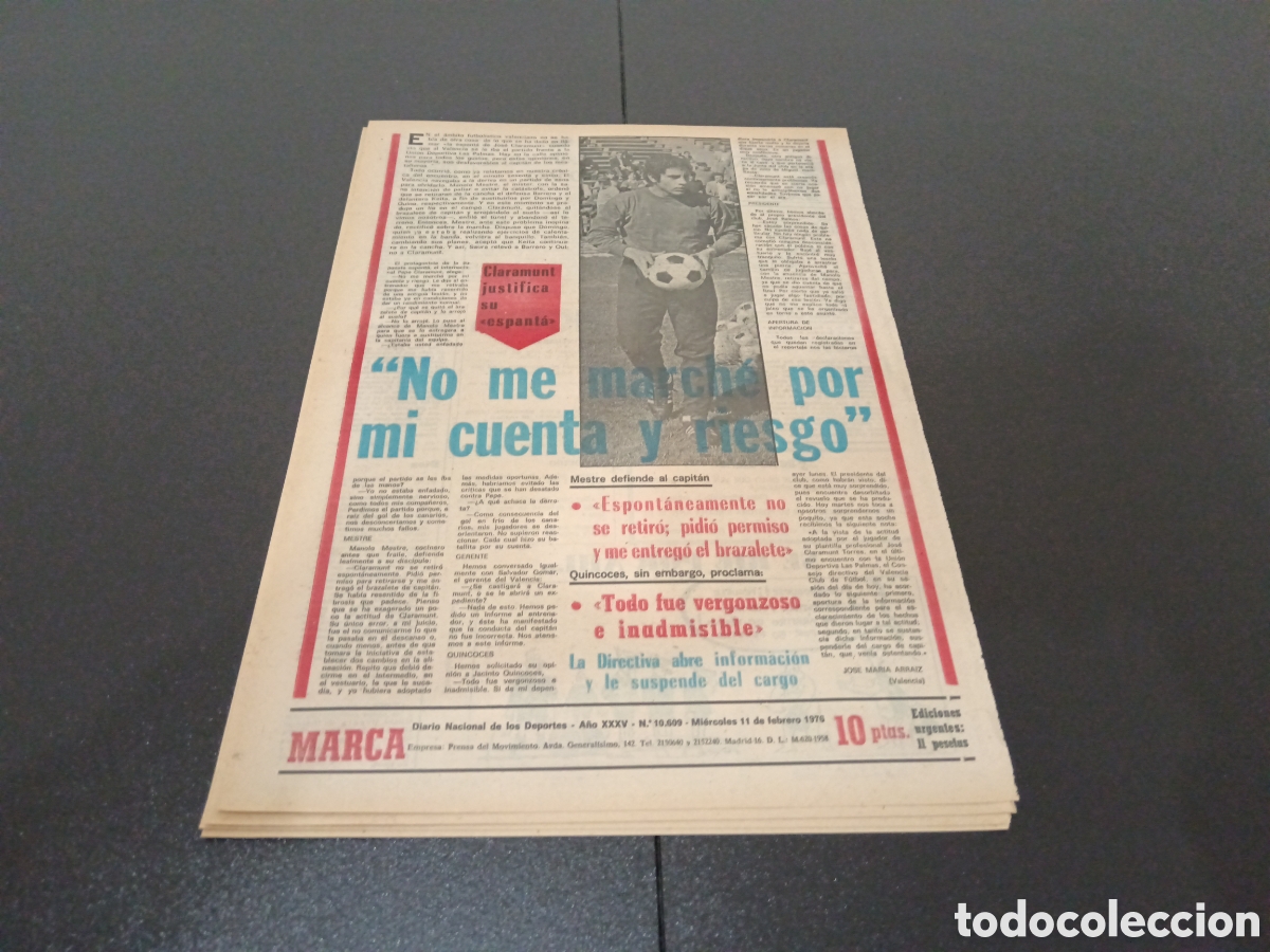 Coleccionismo deportivo: MARCA 11/02/1976 - Foto 7