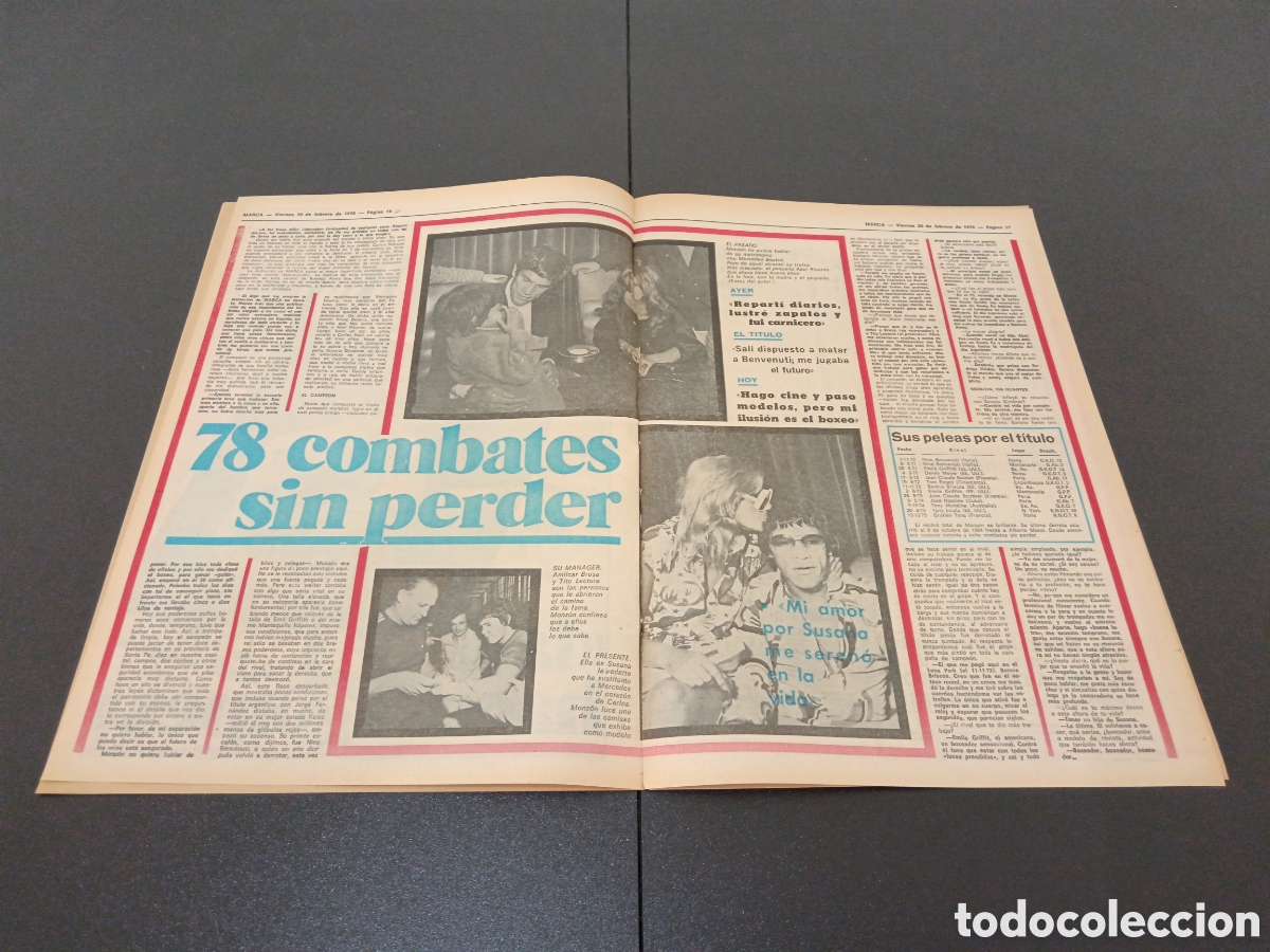 Coleccionismo deportivo: MARCA 20/02/1976 - Foto 4