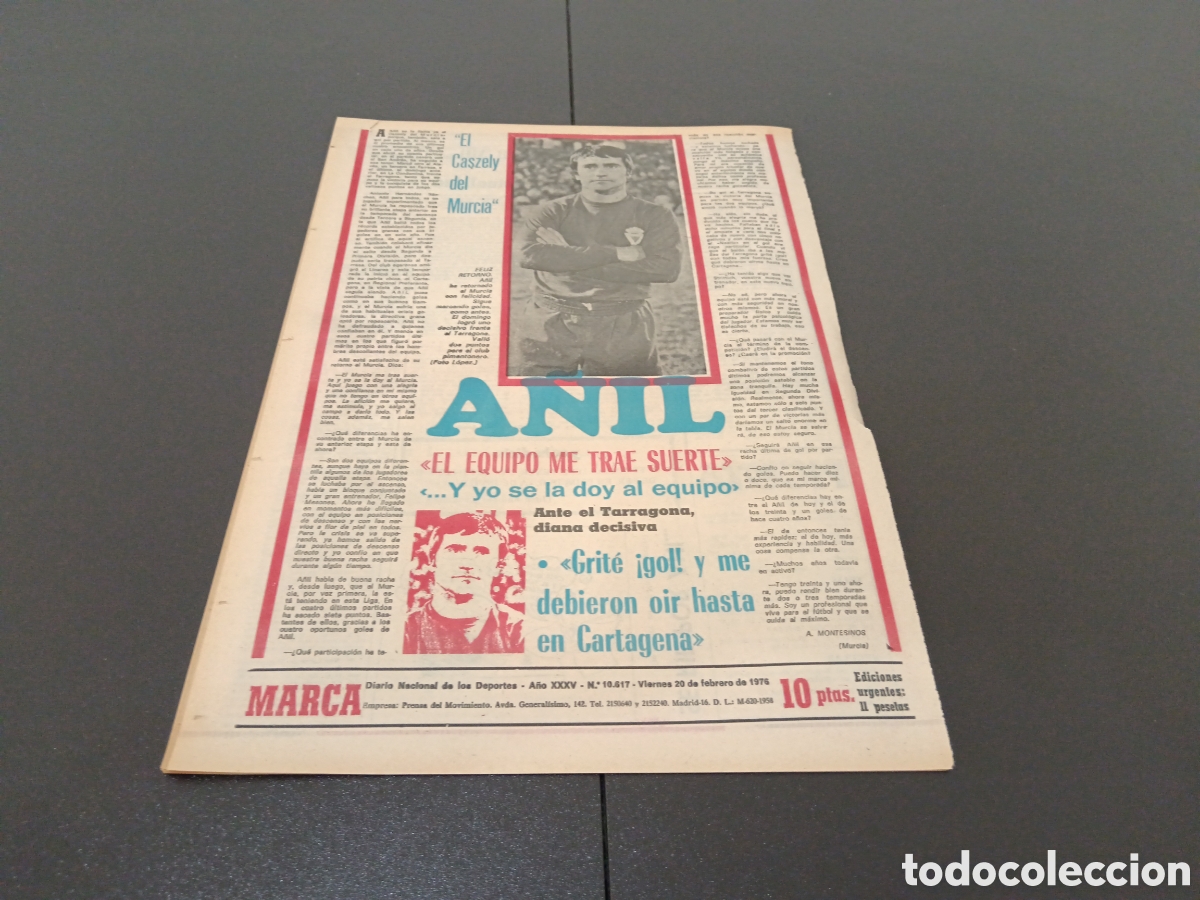 Coleccionismo deportivo: MARCA 20/02/1976 - Foto 8