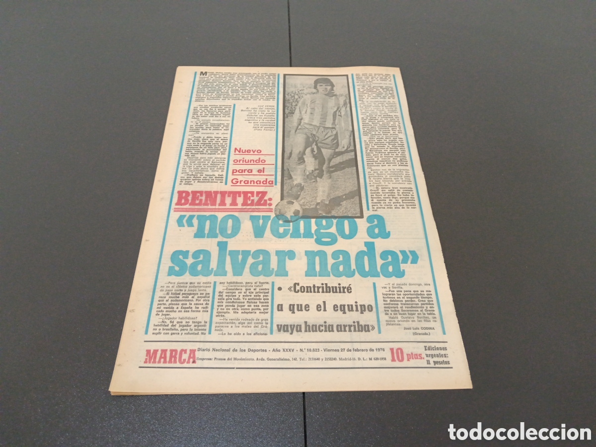Coleccionismo deportivo: MARCA 27/02/1976 - Foto 6