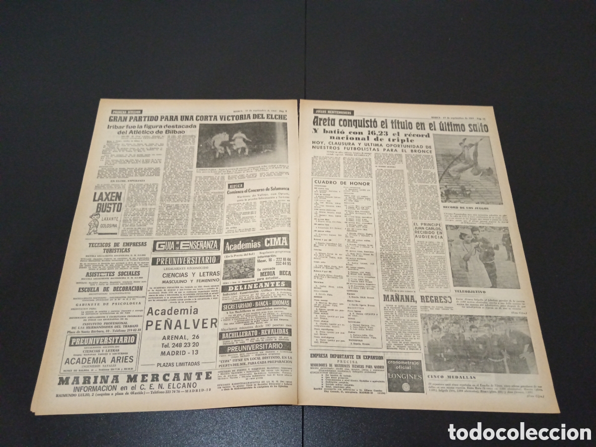 Coleccionismo deportivo: MARCA 17/09/1967 - Foto 4