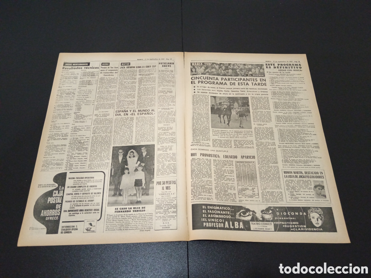 Coleccionismo deportivo: MARCA 17/09/1967 - Foto 5