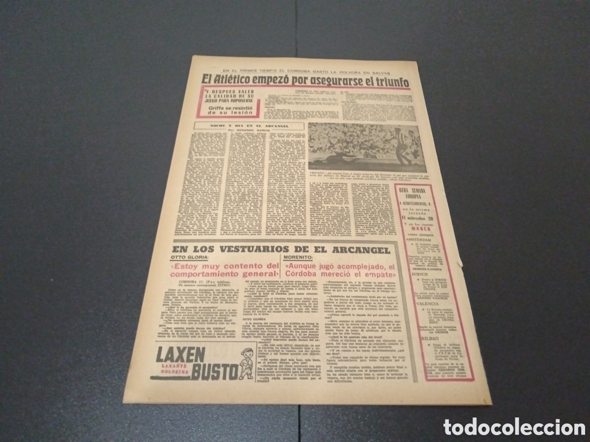 Coleccionismo deportivo: MARCA 18/09/1967 - Foto 9
