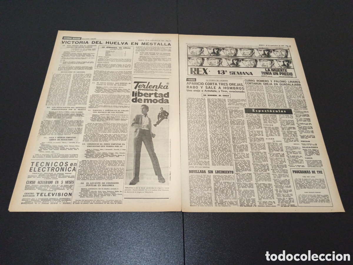 Coleccionismo deportivo: MARCA 25/09/1967 - Foto 6