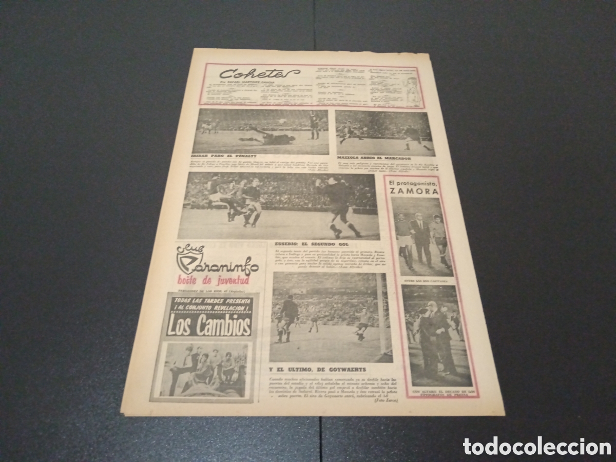 Coleccionismo deportivo: MARCA 28/09/1967 - Foto 4