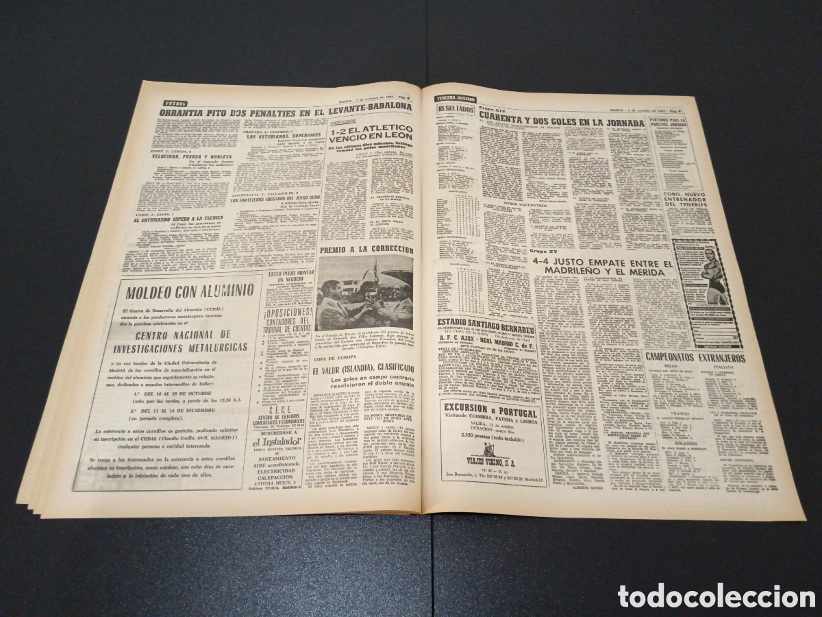 Coleccionismo deportivo: MARCA 02/10/1967 - Foto 5