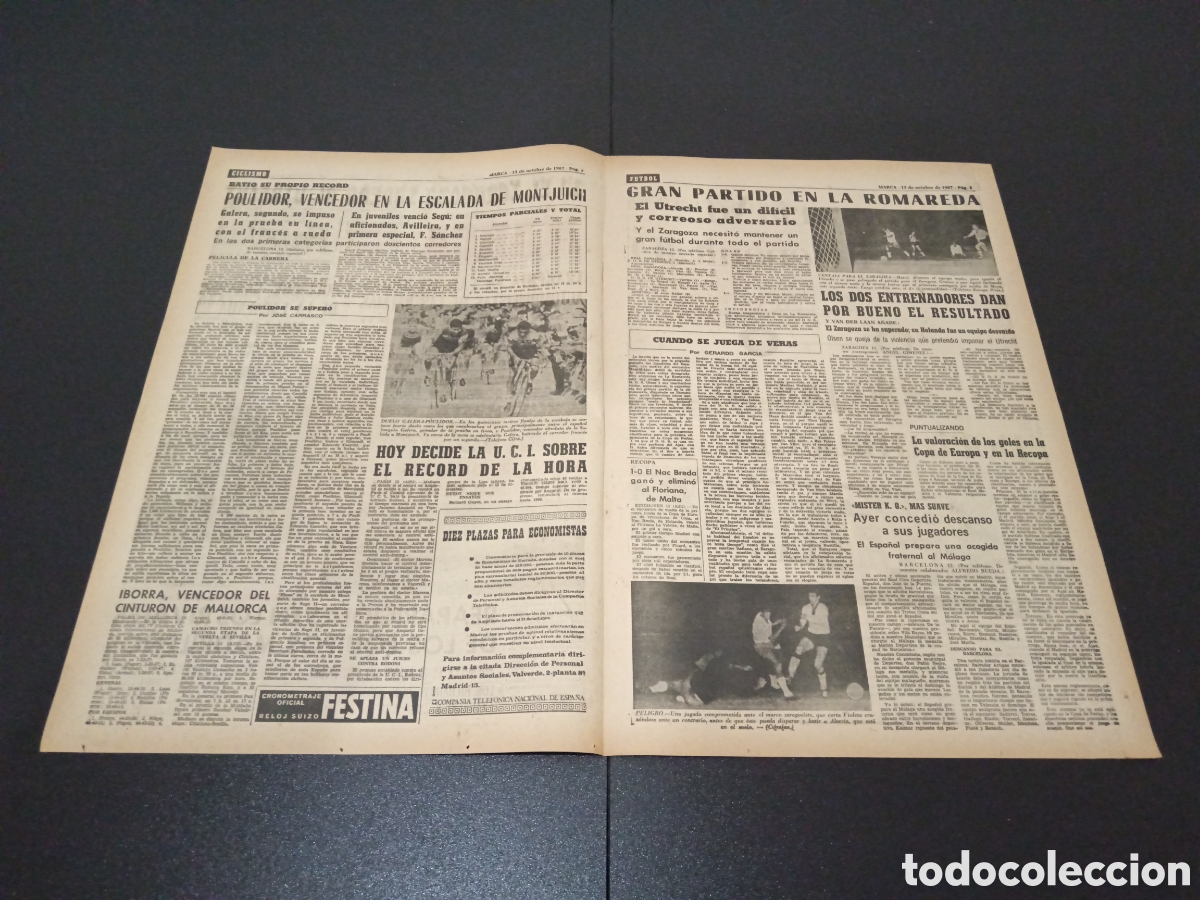 Coleccionismo deportivo: MARCA 13/10/1967 - Foto 2
