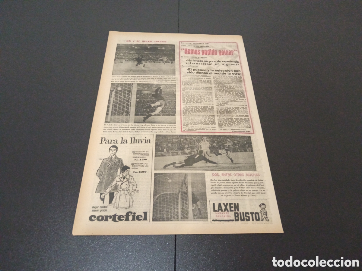 Coleccionismo deportivo: MARCA 23/10/1967 - Foto 6