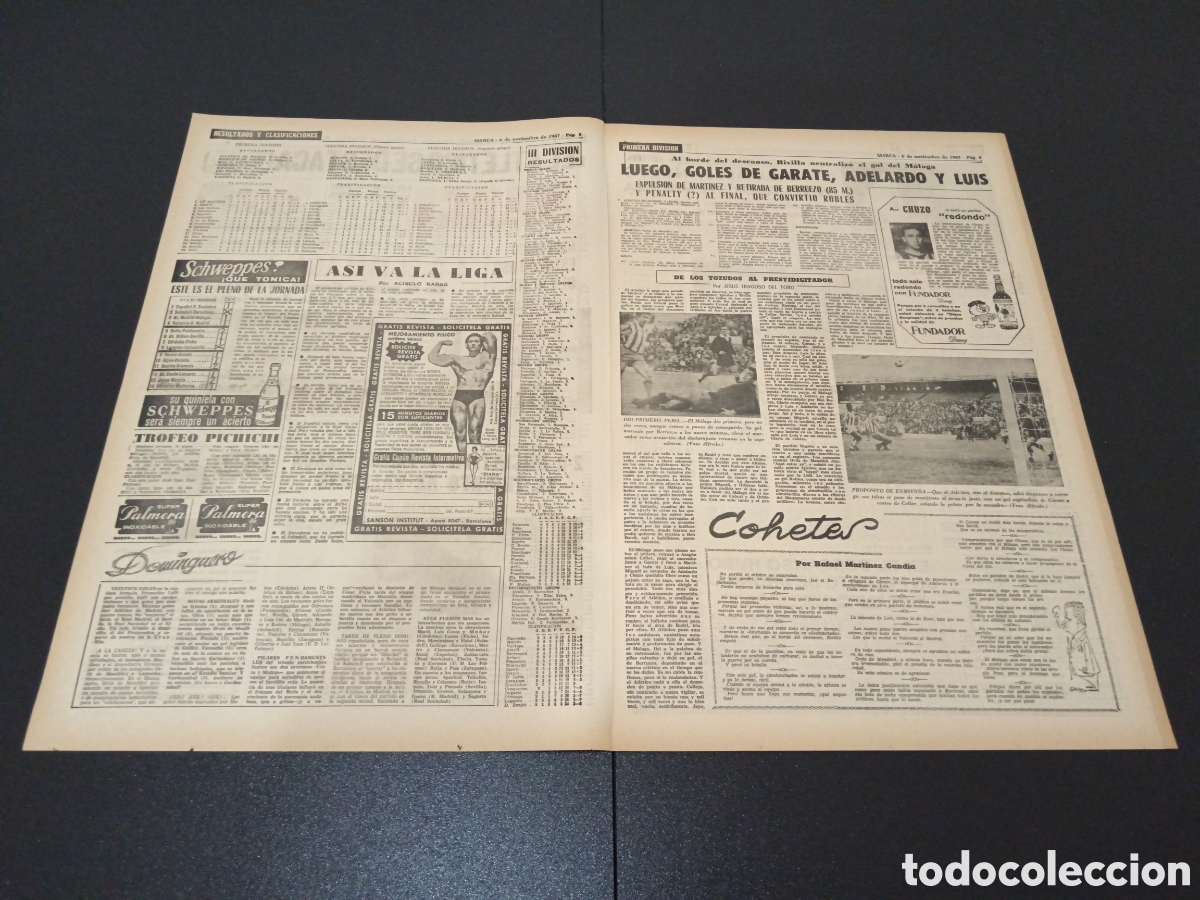 Coleccionismo deportivo: MARCA 06/11/1967 - Foto 2