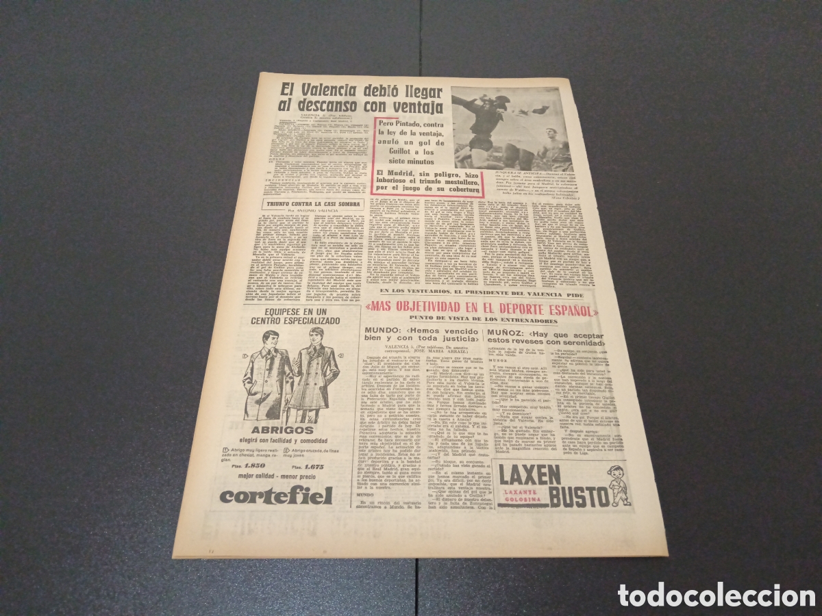 Coleccionismo deportivo: MARCA 06/11/1967 - Foto 7