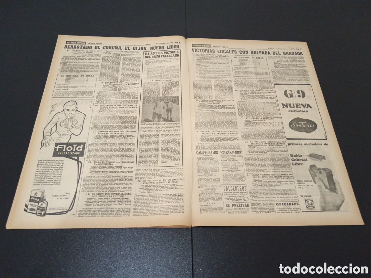 Coleccionismo deportivo: MARCA 13/11/1967 - Foto 5