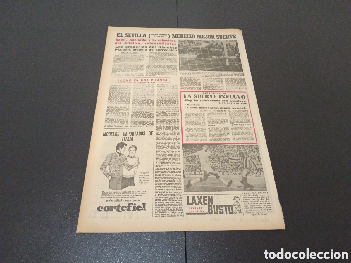Coleccionismo deportivo: MARCA 13/11/1967 - Foto 8