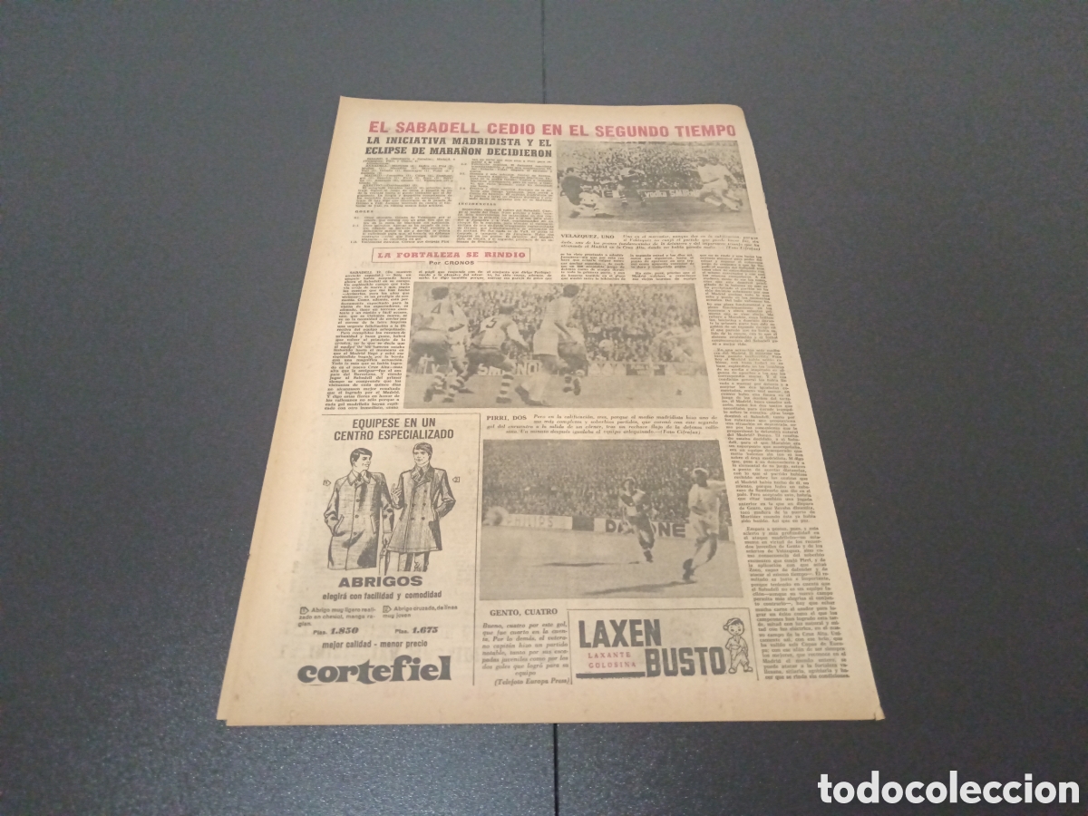 Coleccionismo deportivo: MARCA 20/11/1967 - Foto 7