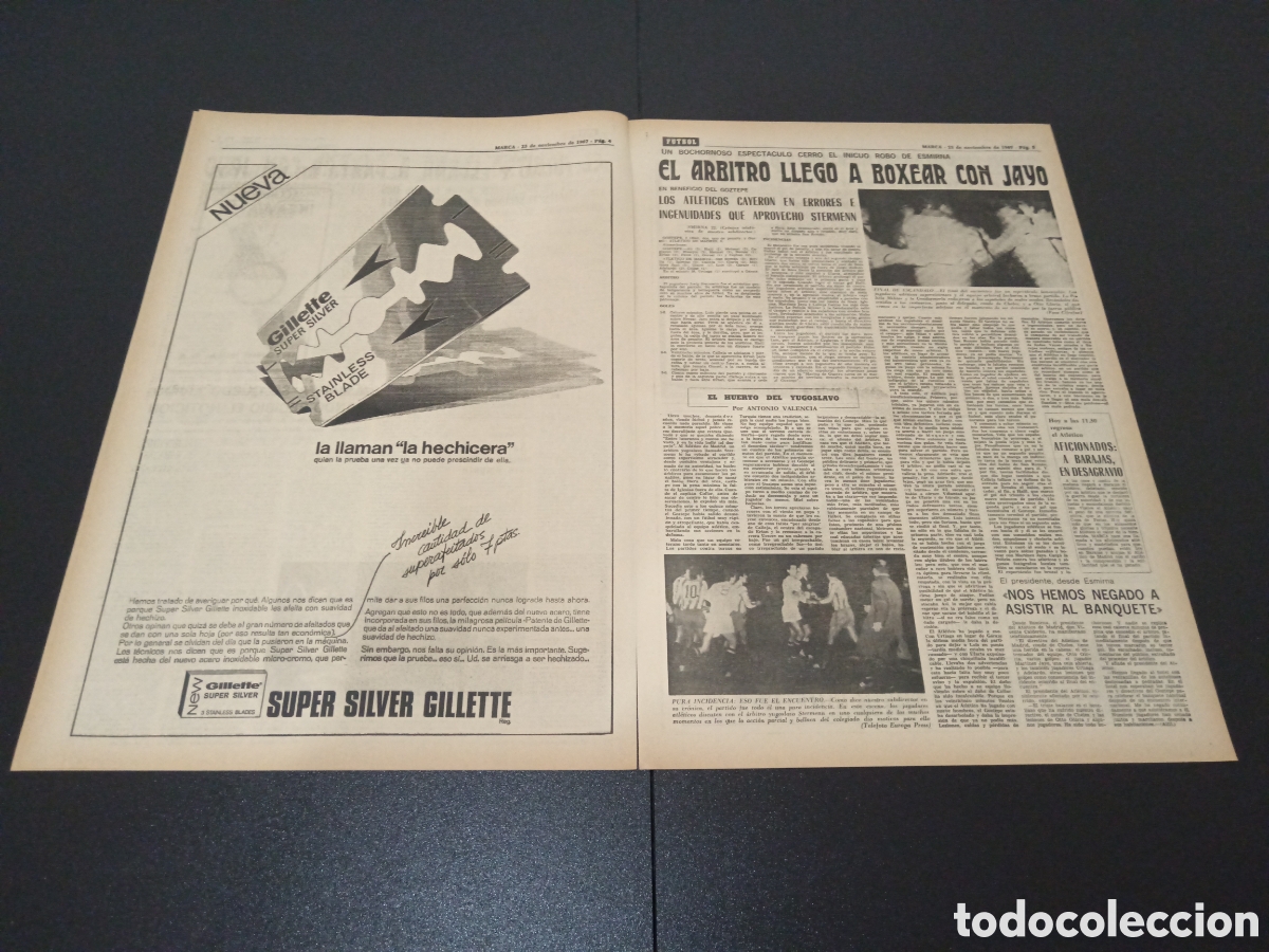 Coleccionismo deportivo: MARCA 23/11/1967 - Foto 3